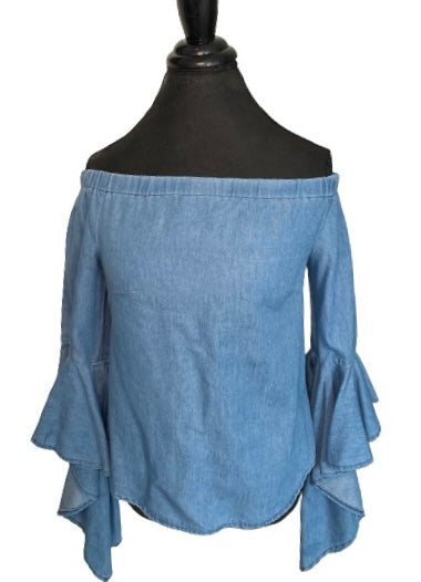 Charlotte Russe Off the Shoulder Shirt
