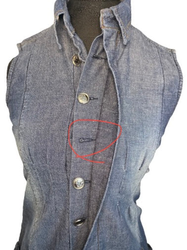 M0B Authentic Denim Dress