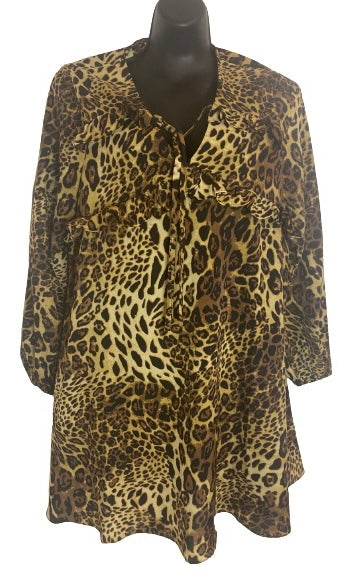 Nasty Gal Animal Print Dress