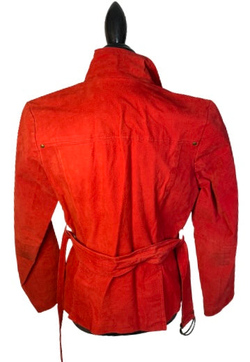 Rogue Genuine Leather Red Jacket