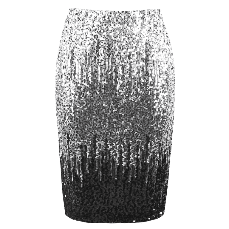 PrettyGuide Sequined Skirt