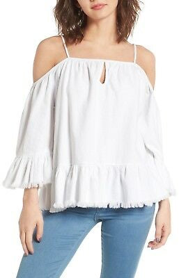 Blank NYC Cold Shoulder Top