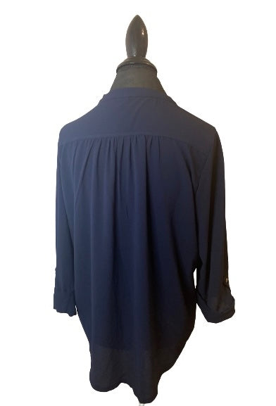 New Directions V Neck Blouse