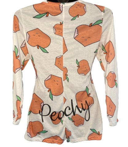 ‘Peachy’ Romper Sleepwear